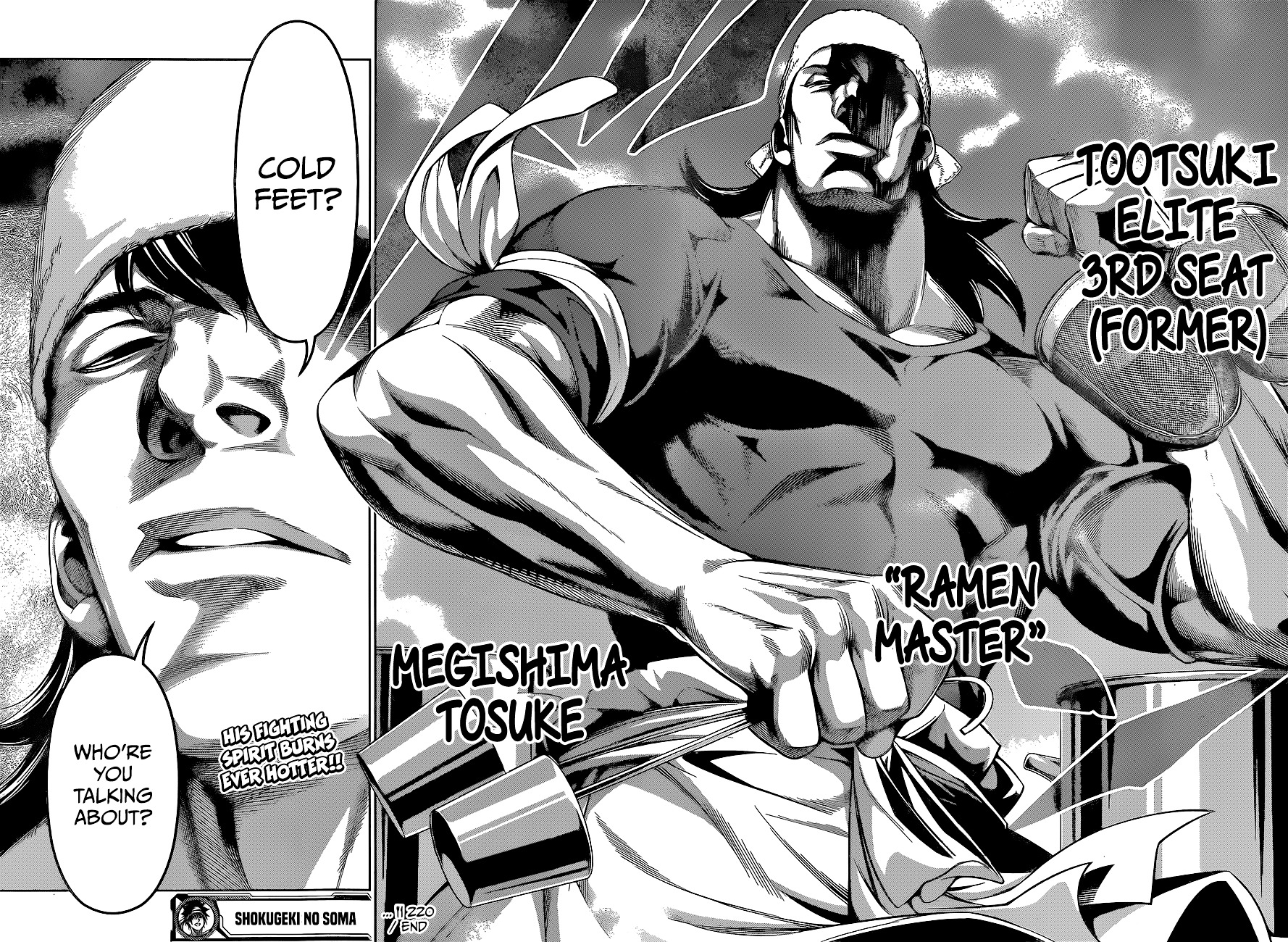 Shokugeki no Soma Chapter 220 page 19 - Chapter 220 : Rindou Comes Forth