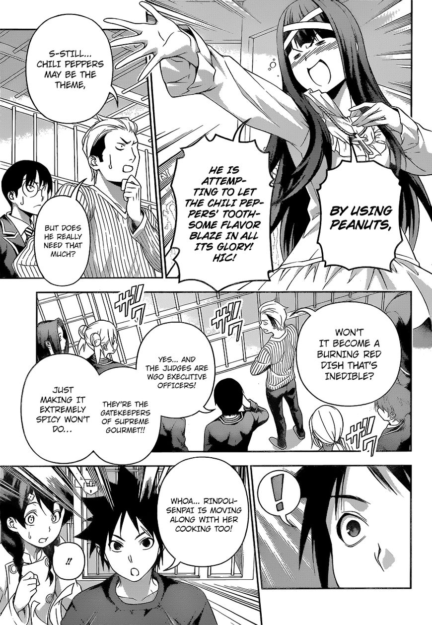 Shokugeki no Soma Chapter 221 page 12 - Chapter 221 : The Battle of Spicy Tastes