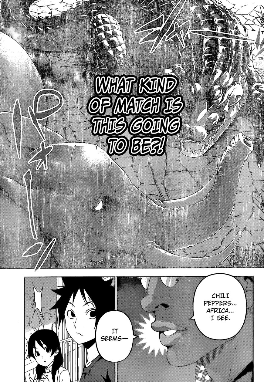 Shokugeki no Soma Chapter 221 page 6 - Chapter 221 : The Battle of Spicy Tastes