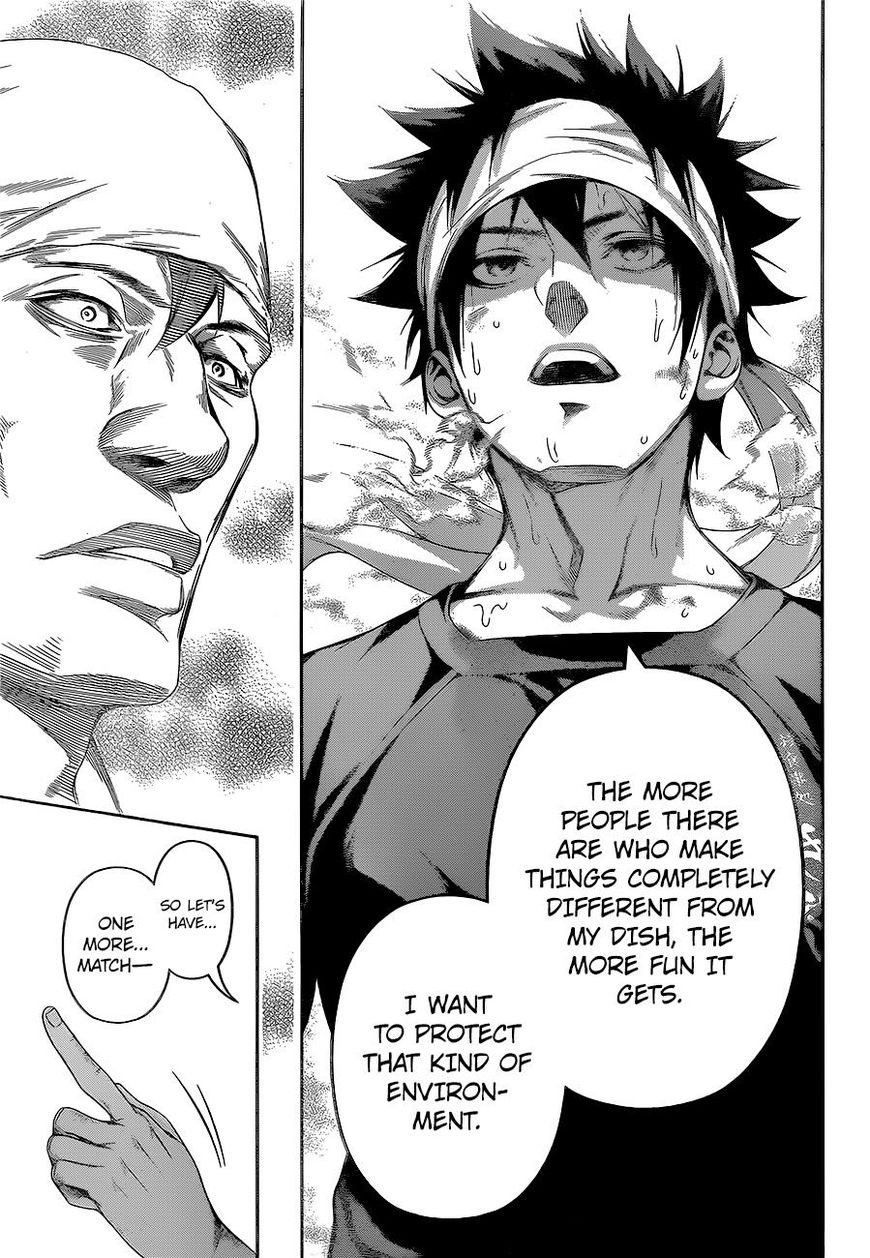Shokugeki no Soma Chapter 222 page 18 - Chapter 222 : What They Want To Protect