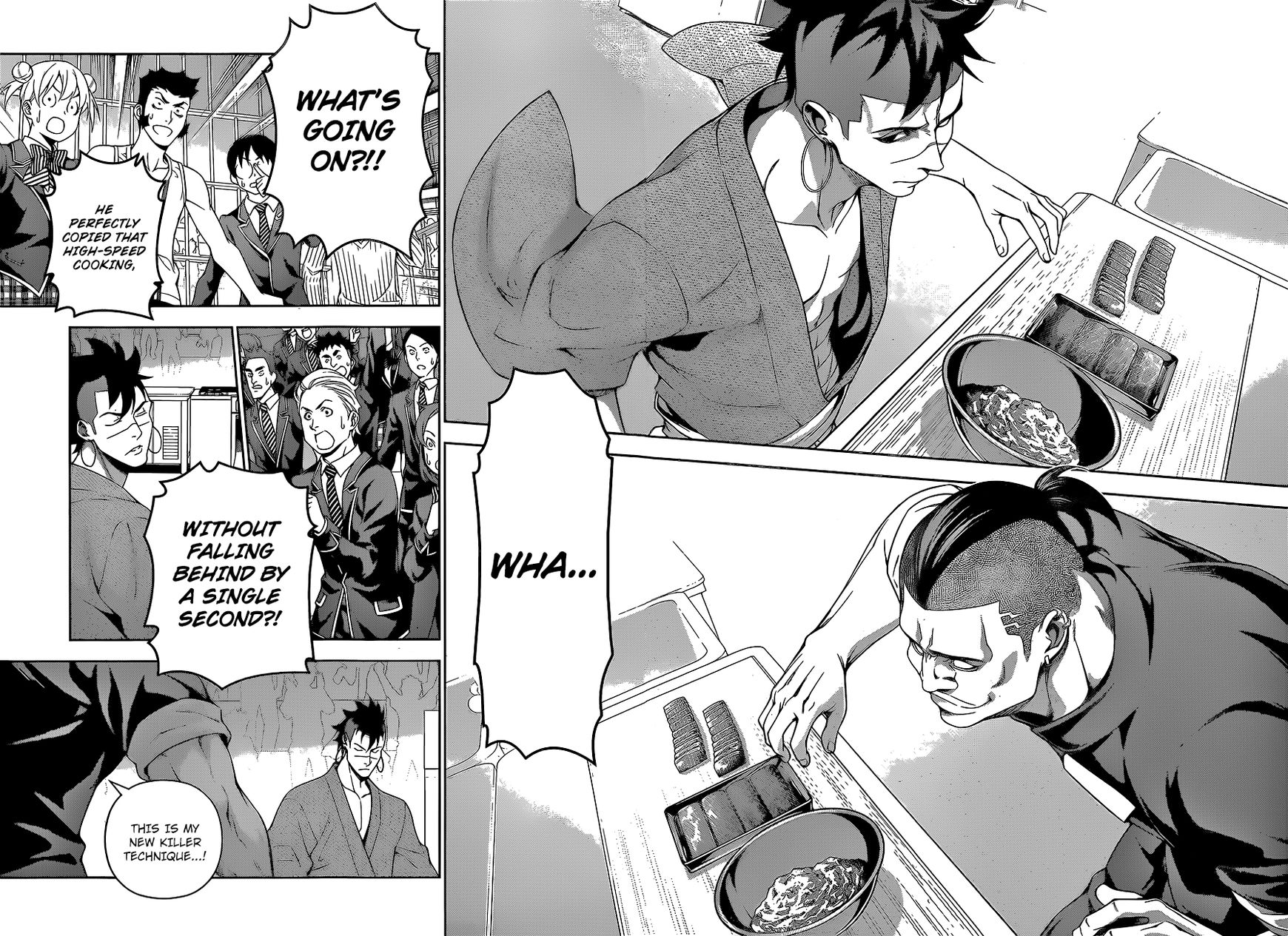 Shokugeki no Soma Chapter 224 page 15 - Chapter 224 : The Strobe Light Flashes