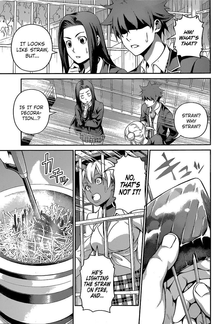 Shokugeki no Soma Chapter 225 page 13 - Chapter 225 : Steadfast Bushido