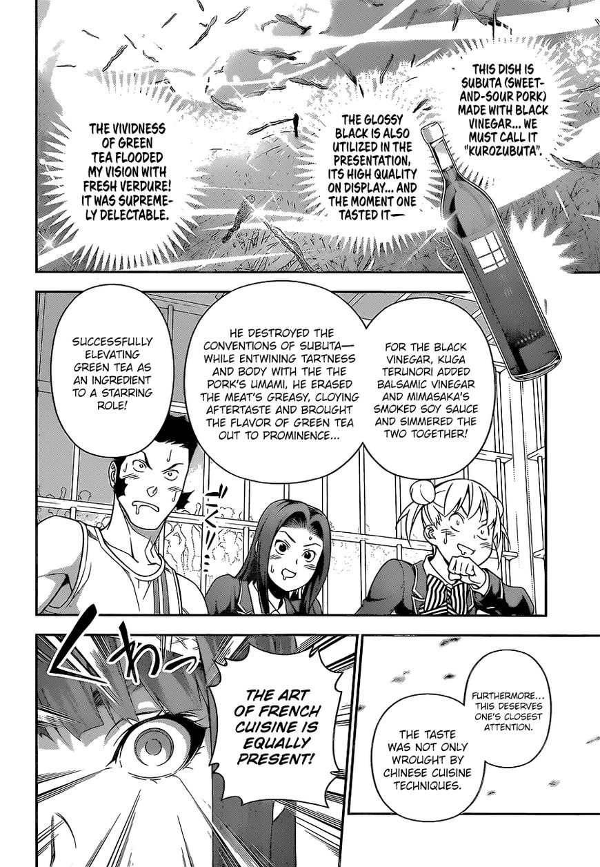 Shokugeki no Soma Chapter 227 page 13 - Chapter 227 : The Outcome Of The Second Bout