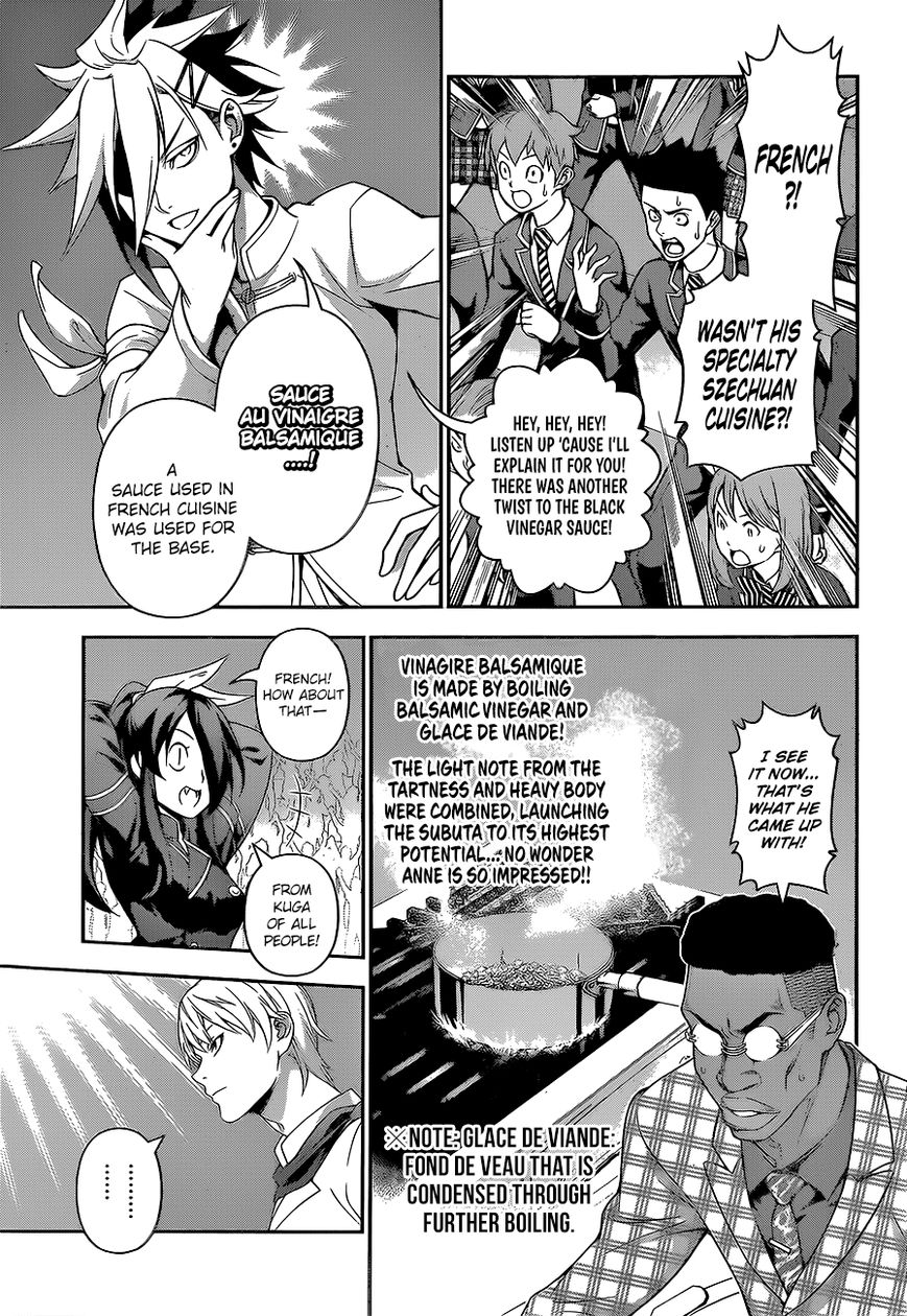 Shokugeki no Soma Chapter 227 page 14 - Chapter 227 : The Outcome Of The Second Bout