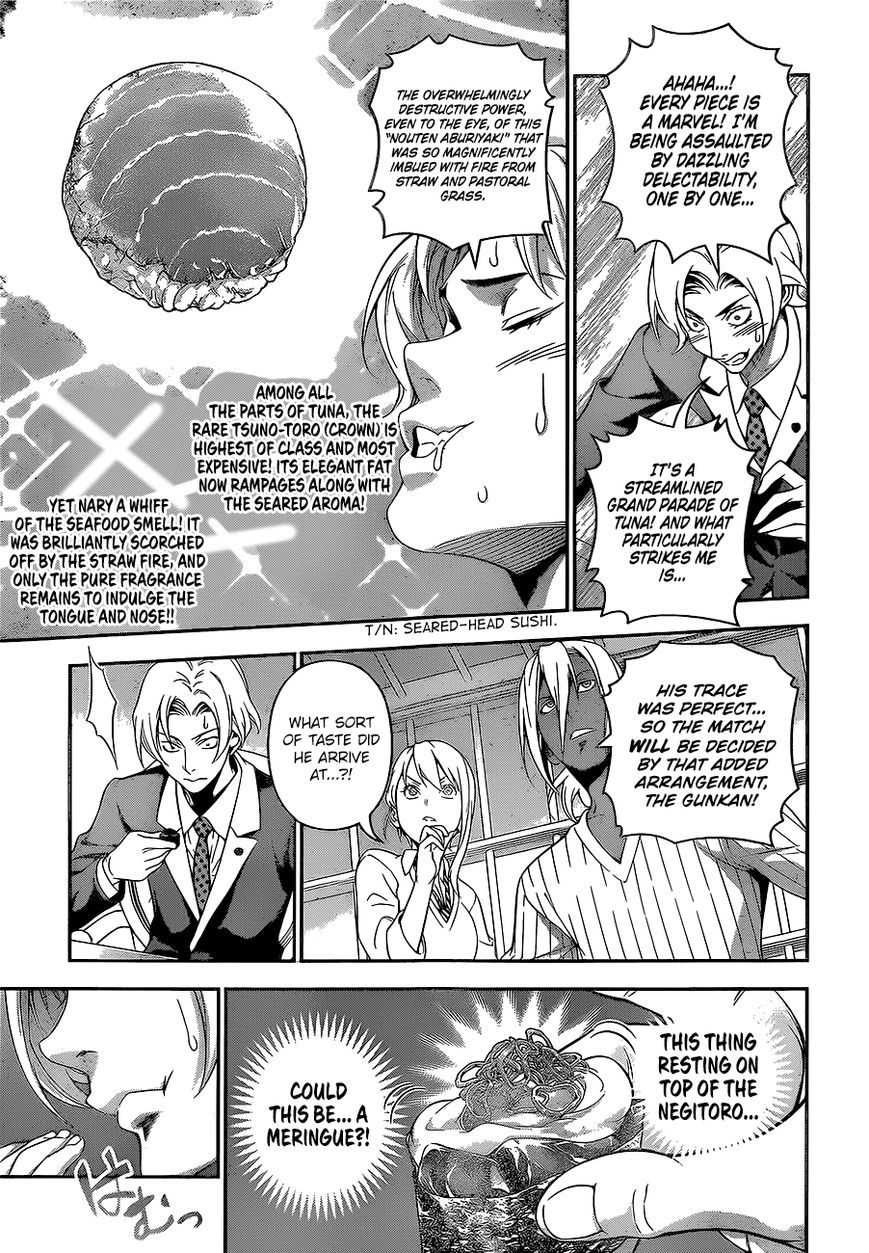 Shokugeki no Soma Chapter 227 page 8 - Chapter 227 : The Outcome Of The Second Bout