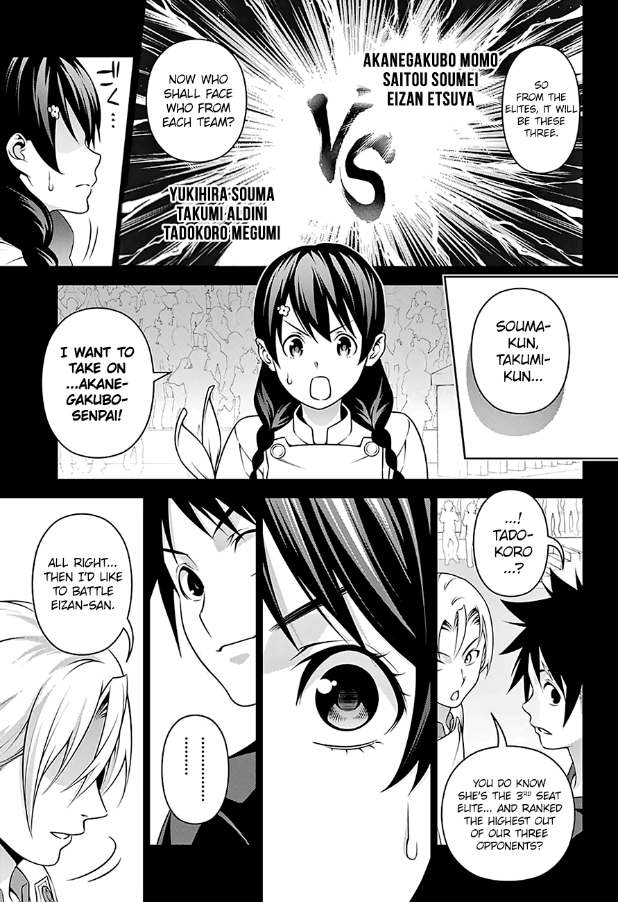 Shokugeki no Soma Chapter 231 page 10 - Chapter 231 : Full Throttle In the Ring!