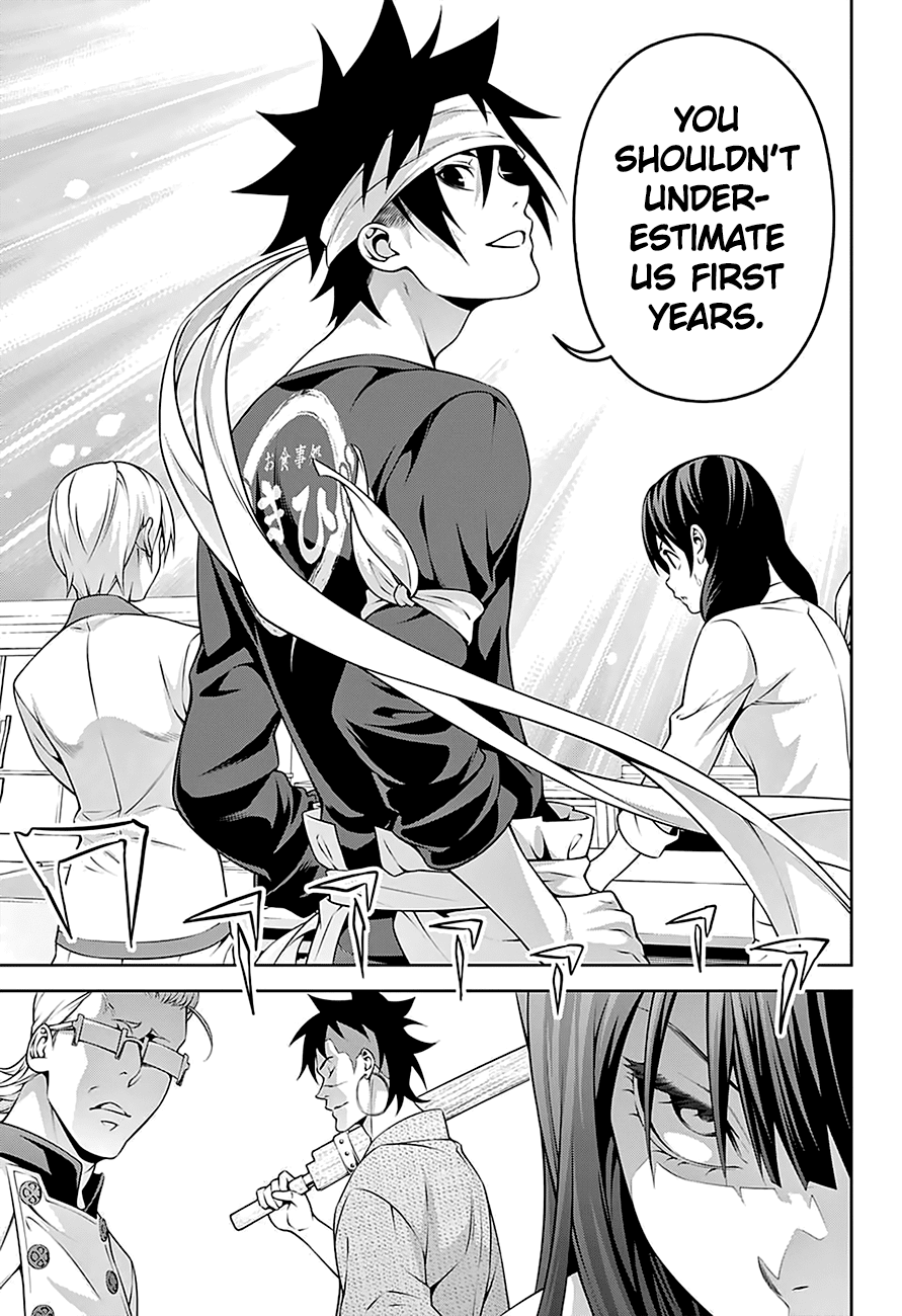 Shokugeki no Soma Chapter 231 page 14 - Chapter 231 : Full Throttle In the Ring!