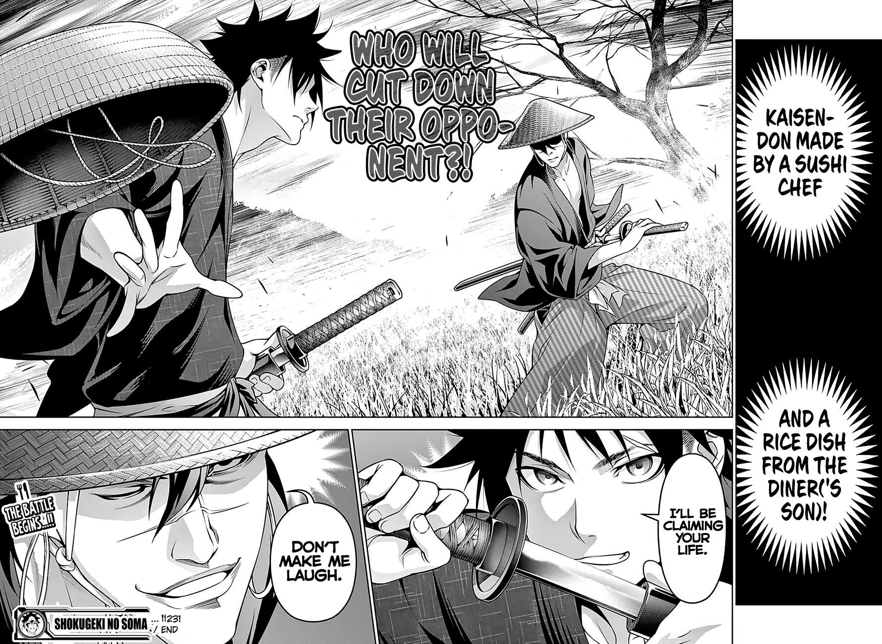 Shokugeki no Soma Chapter 231 page 19 - Chapter 231 : Full Throttle In the Ring!