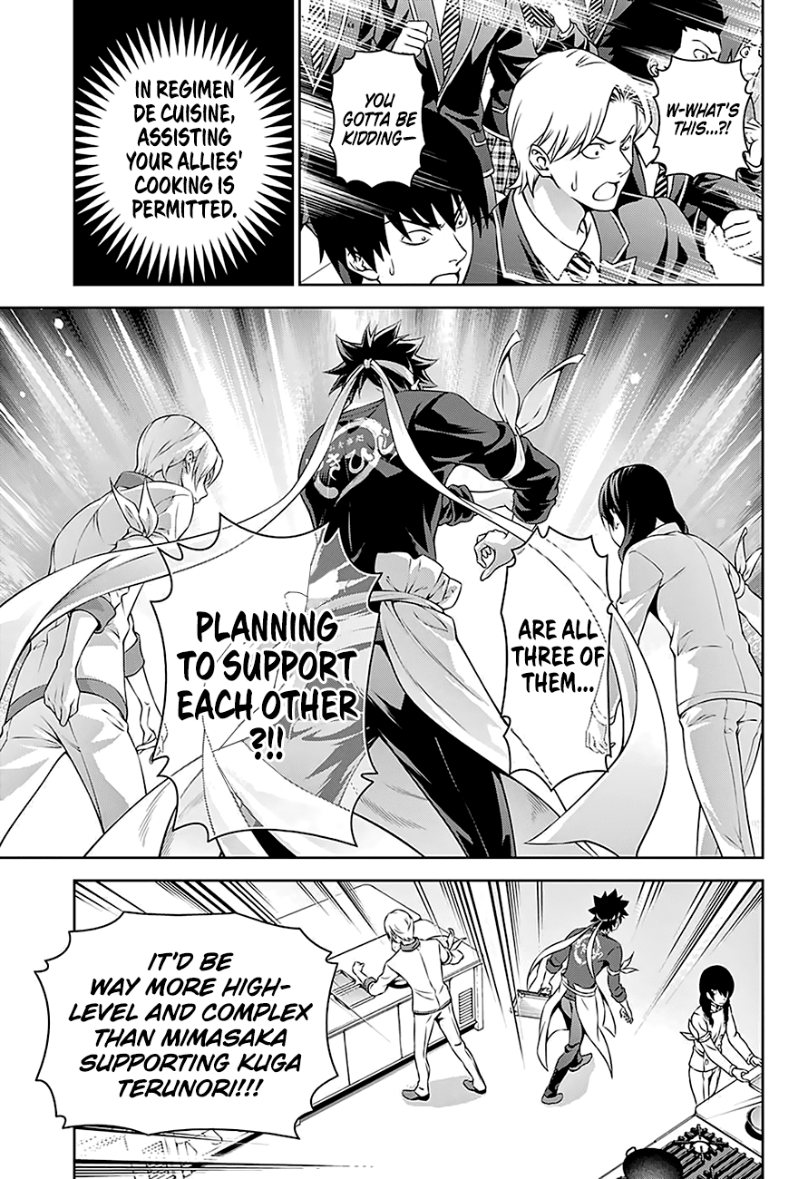 Shokugeki no Soma Chapter 231 page 6 - Chapter 231 : Full Throttle In the Ring!