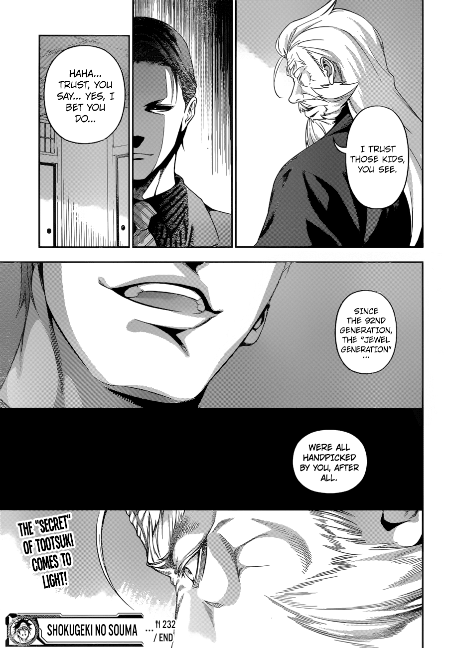 Shokugeki no Soma Chapter 232 page 21 - Chapter 232