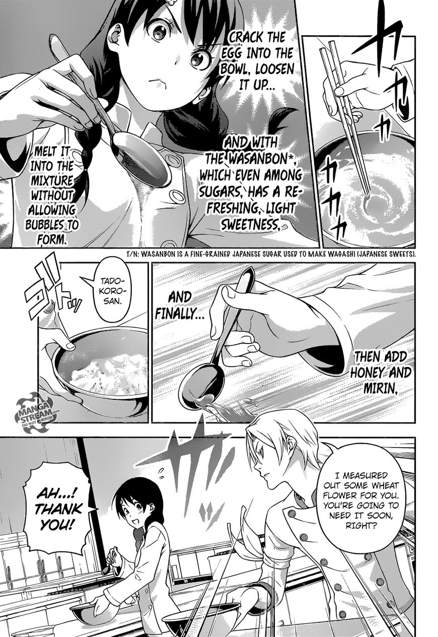 Shokugeki no Soma Chapter 233 page 6 - Chapter 233 : Proof of Growth