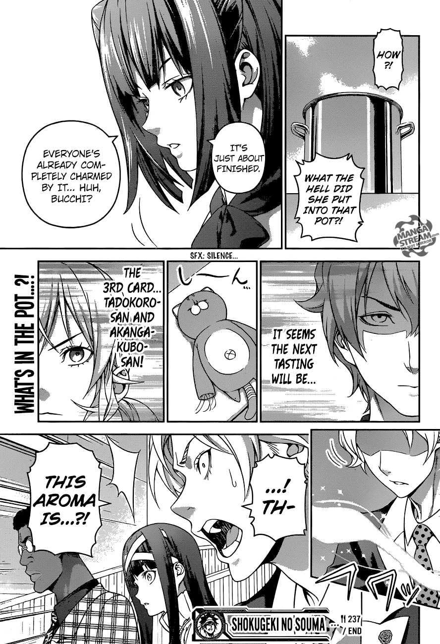 Shokugeki no Soma Chapter 237 page 20 - Chapter 237