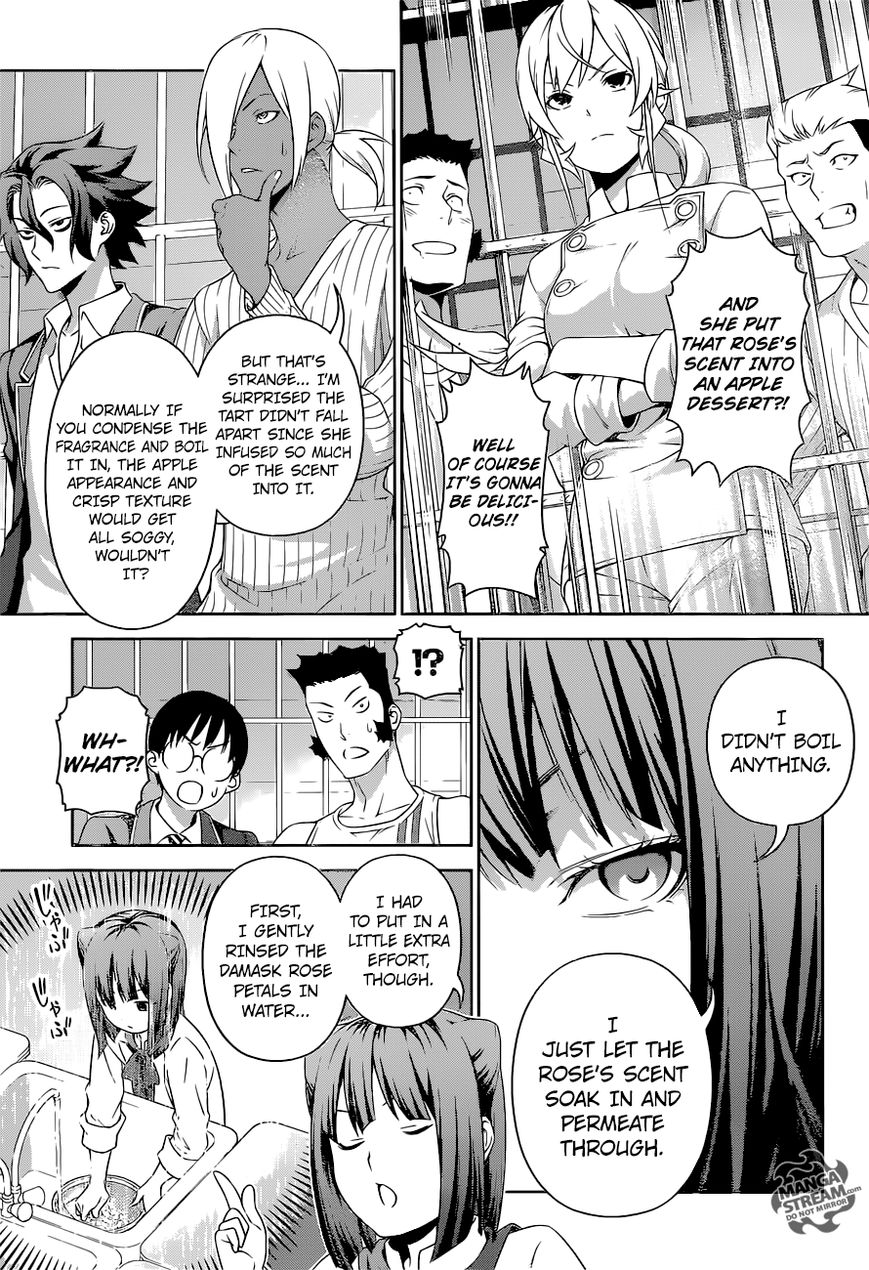 Shokugeki no Soma Chapter 238 page 13 - Chapter 238 : The Queen's Tart