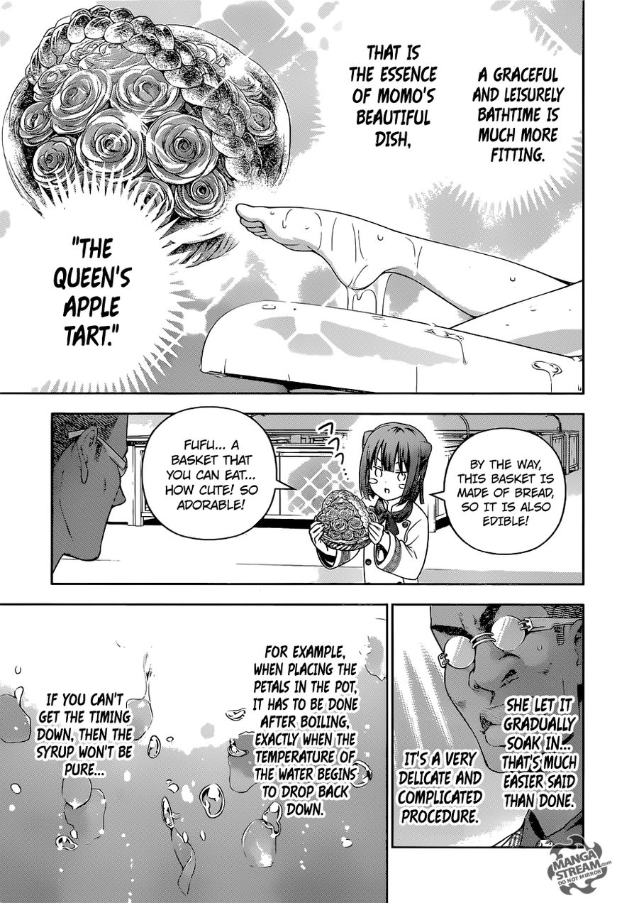 Shokugeki no Soma Chapter 238 page 15 - Chapter 238 : The Queen's Tart