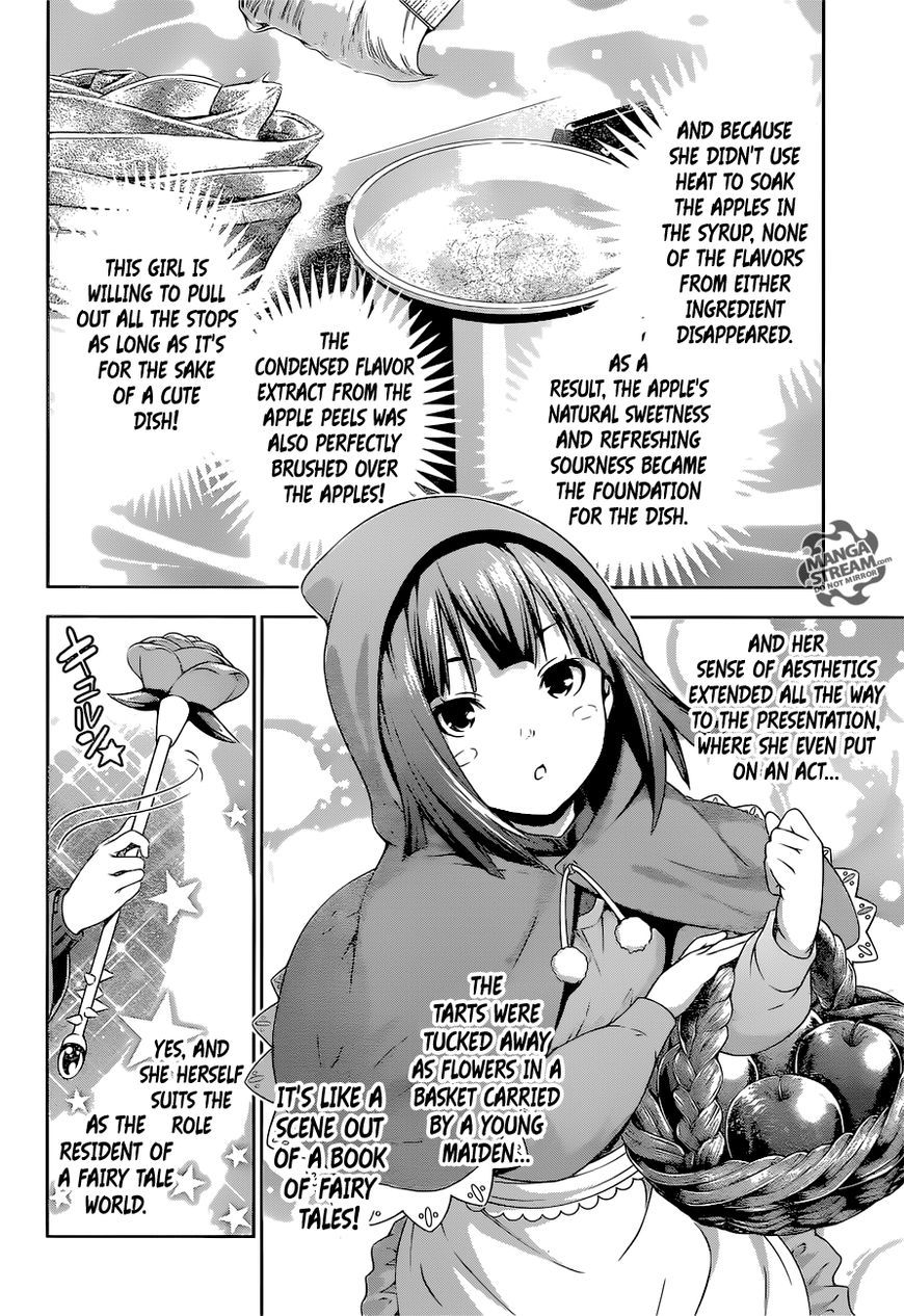 Shokugeki no Soma Chapter 238 page 16 - Chapter 238 : The Queen's Tart