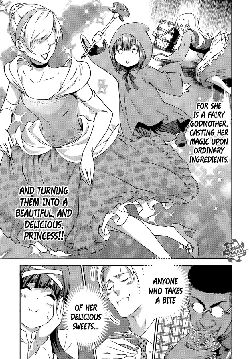 Shokugeki no Soma Chapter 238 page 17 - Chapter 238 : The Queen's Tart