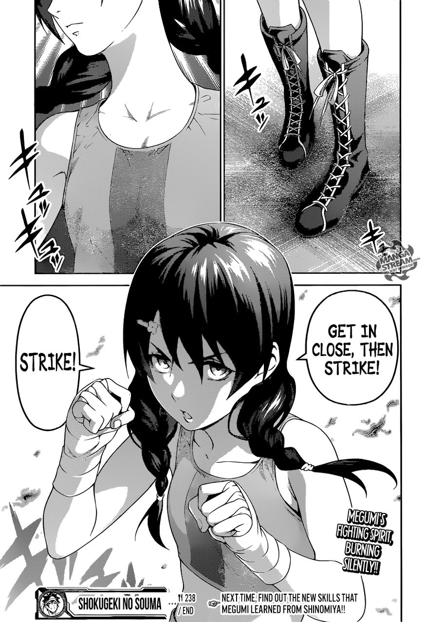 Shokugeki no Soma Chapter 238 page 22 - Chapter 238 : The Queen's Tart