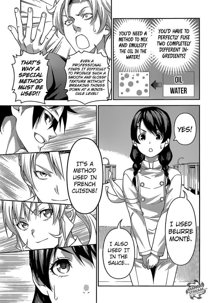 Shokugeki no Soma Chapter 239 page 12 - Chapter 239 : Her Fighting Style