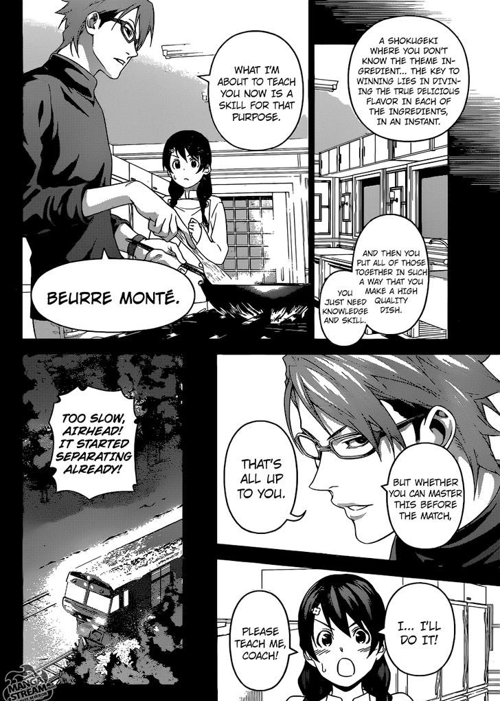 Shokugeki no Soma Chapter 239 page 13 - Chapter 239 : Her Fighting Style