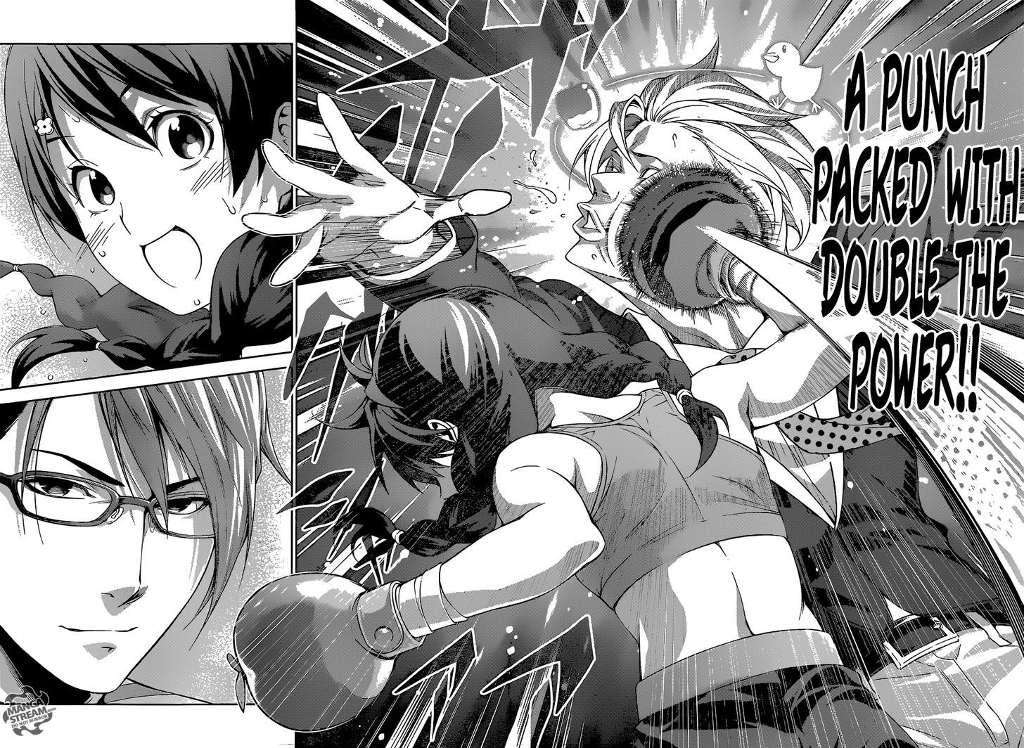 Shokugeki no Soma Chapter 239 page 17 - Chapter 239 : Her Fighting Style