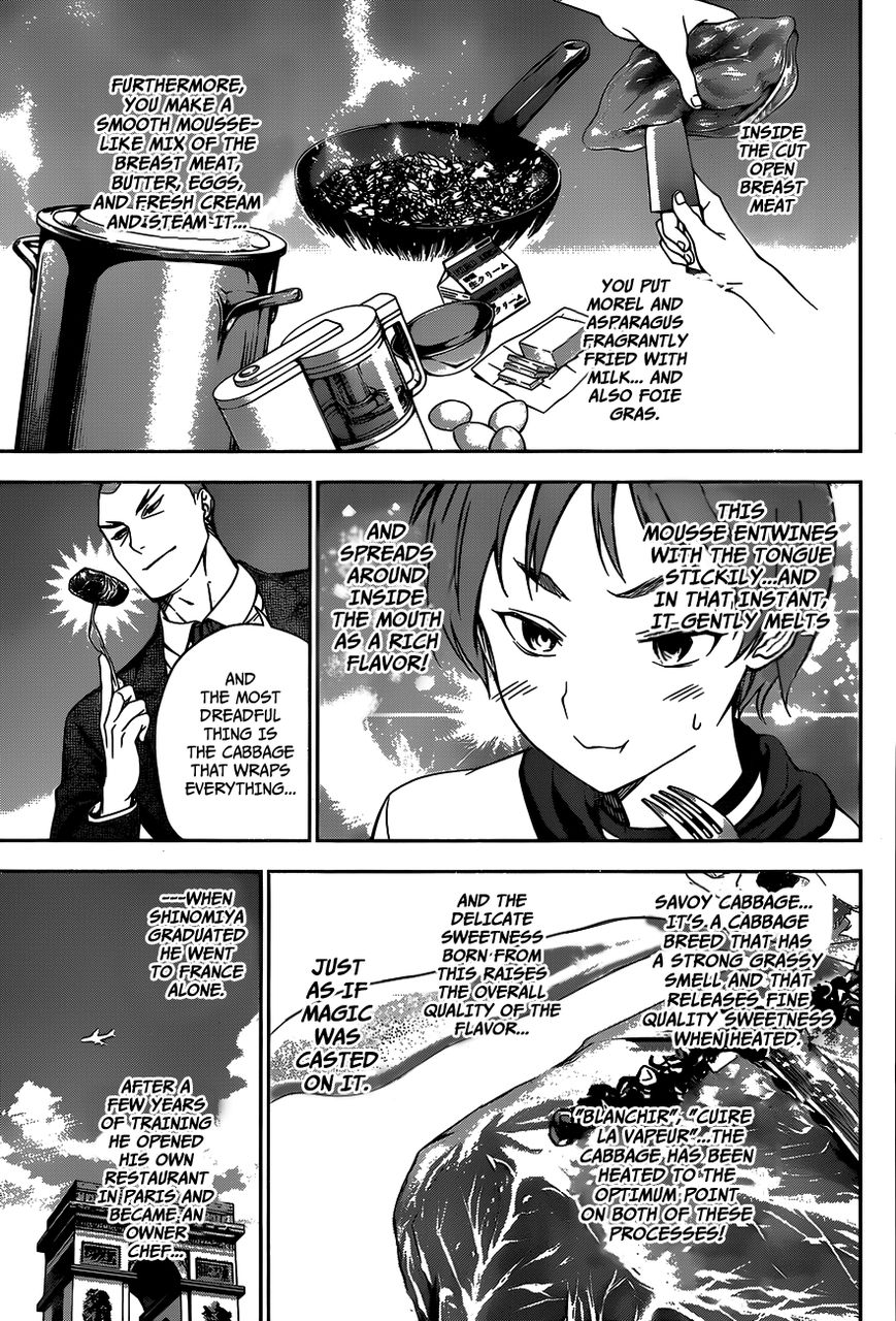 Shokugeki no Soma Chapter 24 page 15 - Chapter 24 : The Magician That Came From The East