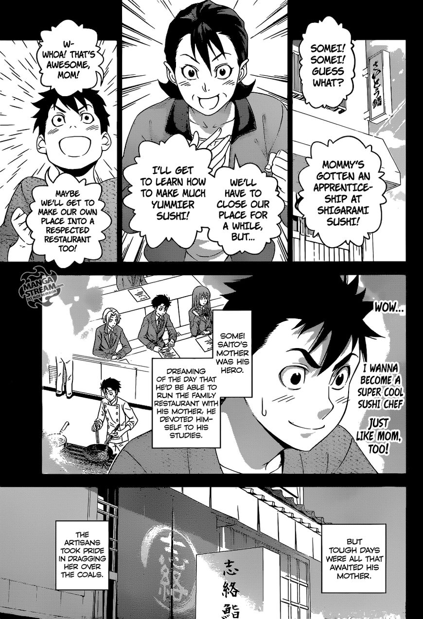 Shokugeki no Soma Chapter 241 page 11 - Chapter 241 : A Warrior's Honor