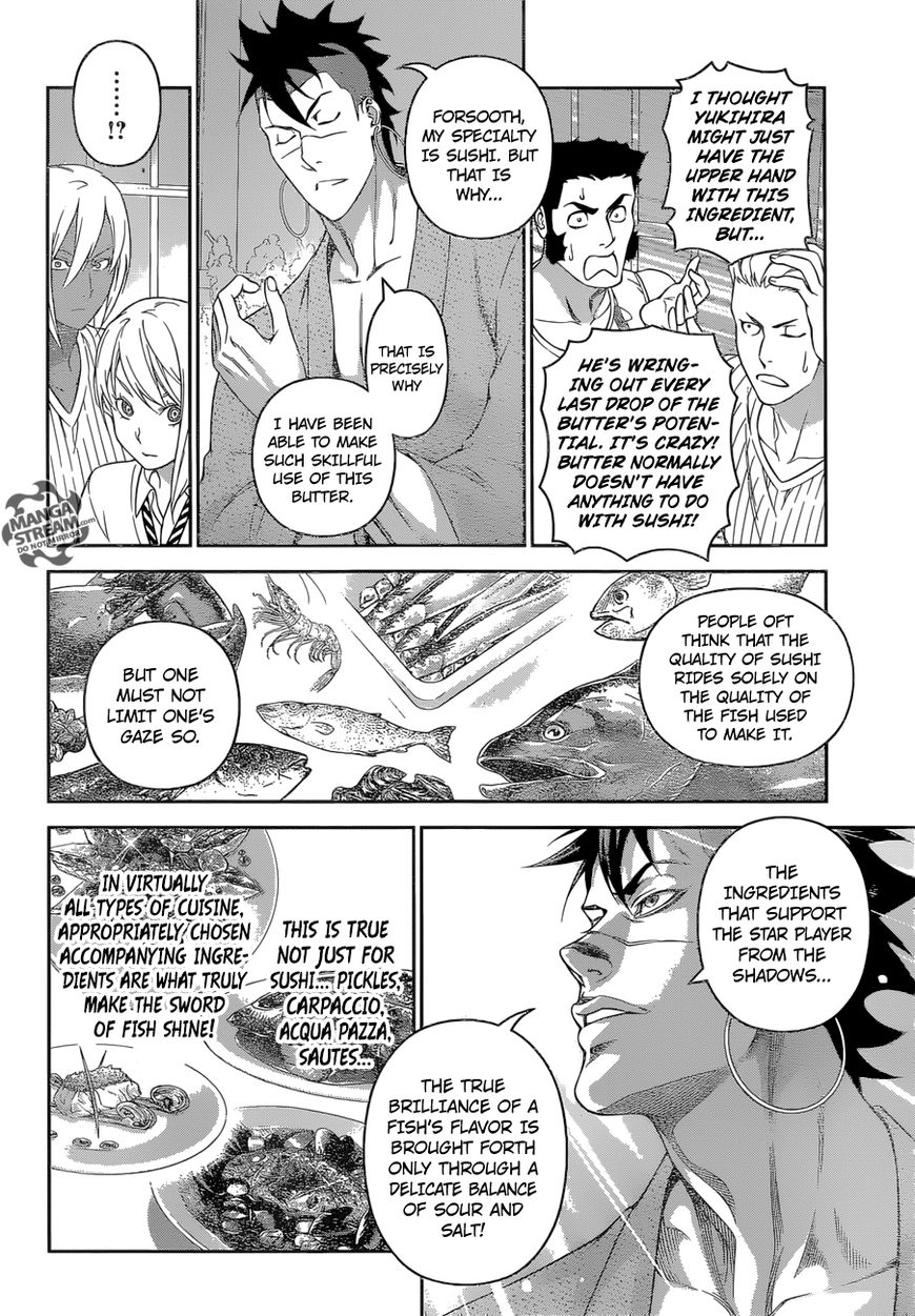 Shokugeki no Soma Chapter 241 page 8 - Chapter 241 : A Warrior's Honor
