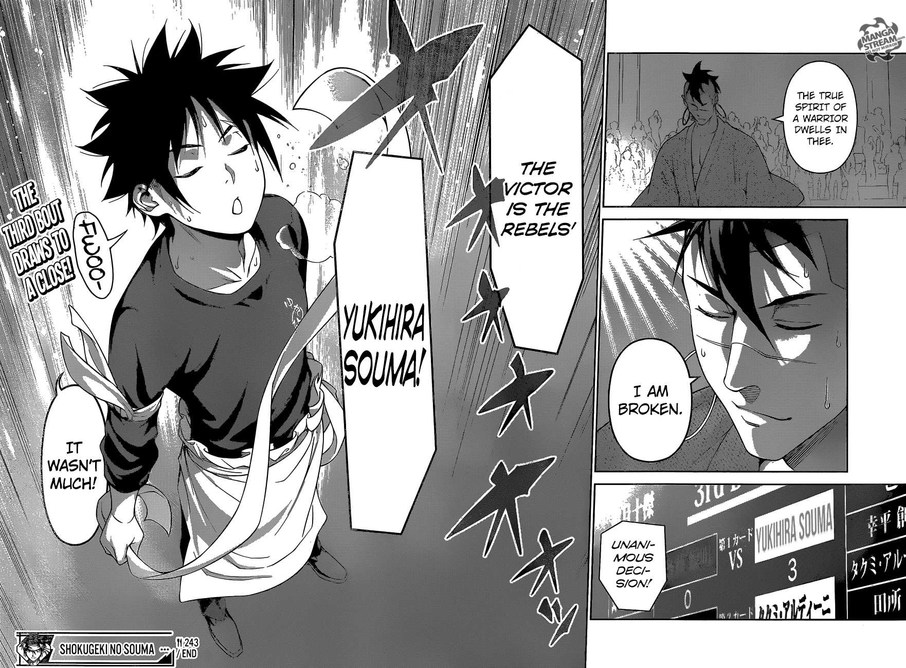 Shokugeki no Soma Chapter 243 page 18 - Chapter 243