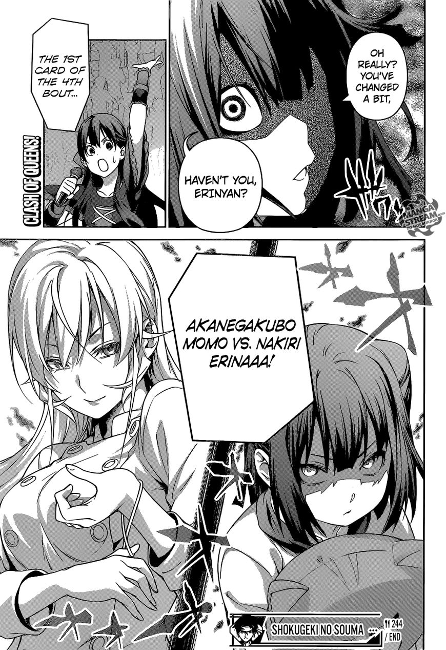 Shokugeki no Soma Chapter 244 page 20 - Chapter 244