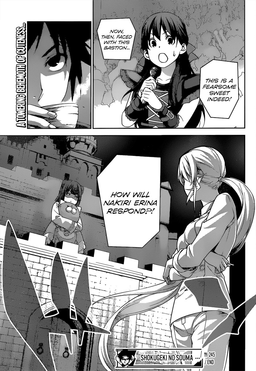 Shokugeki no Soma Chapter 245 page 19 - Chapter 245