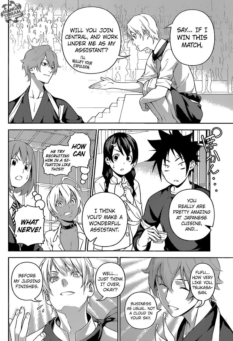 Shokugeki no Soma Chapter 250 page 4 - Chapter 250