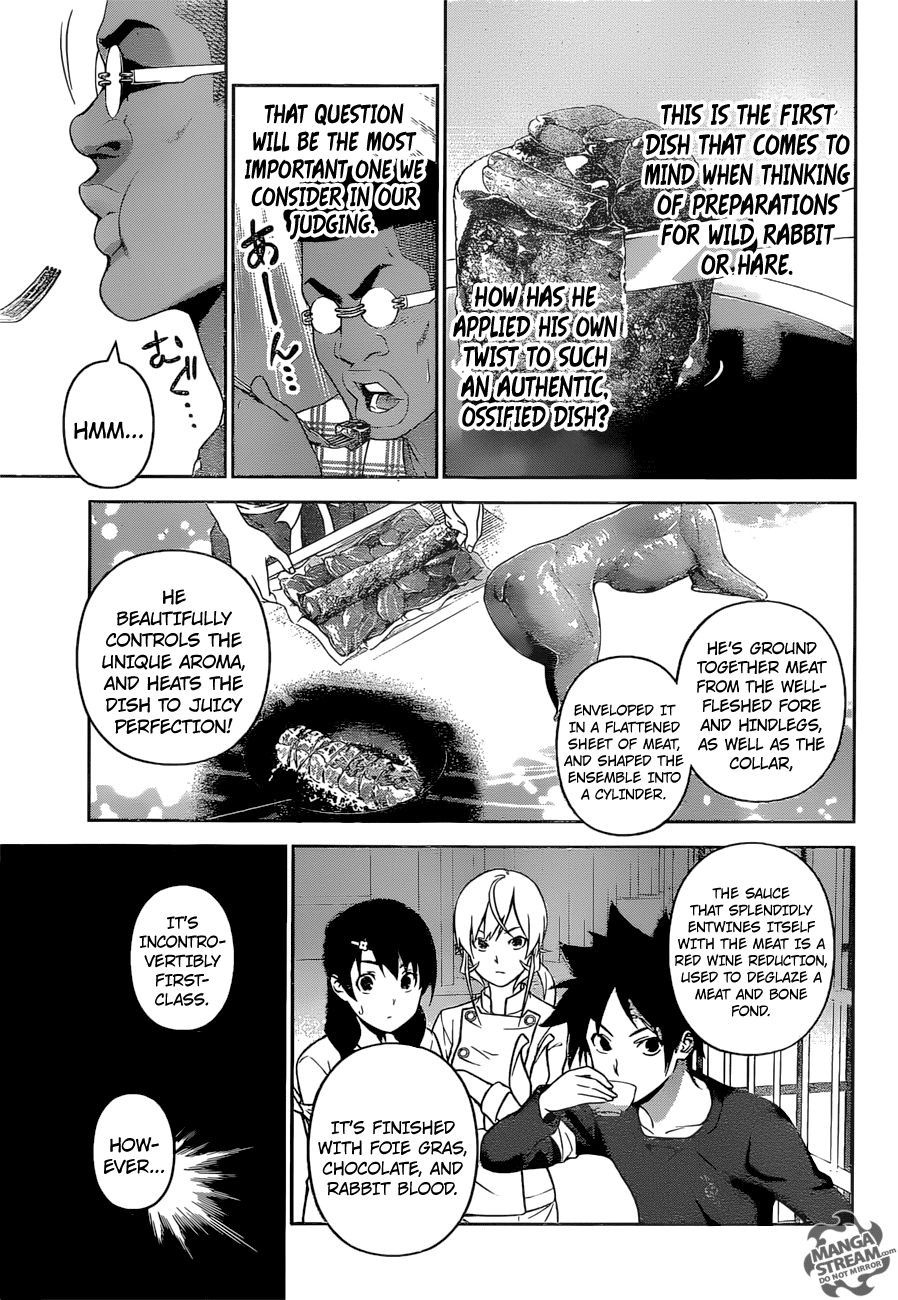 Shokugeki no Soma Chapter 250 page 9 - Chapter 250