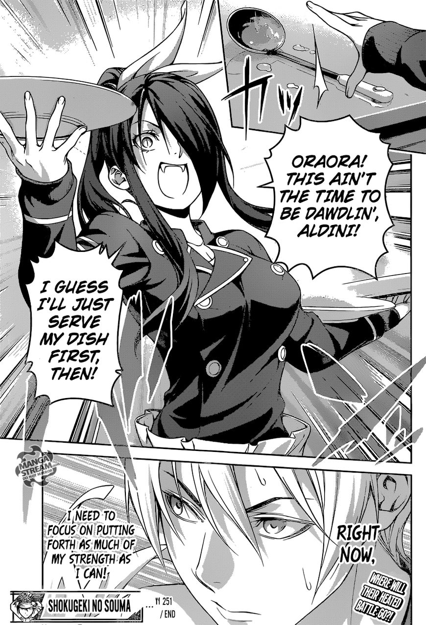 Shokugeki no Soma Chapter 251 page 20 - Chapter 251