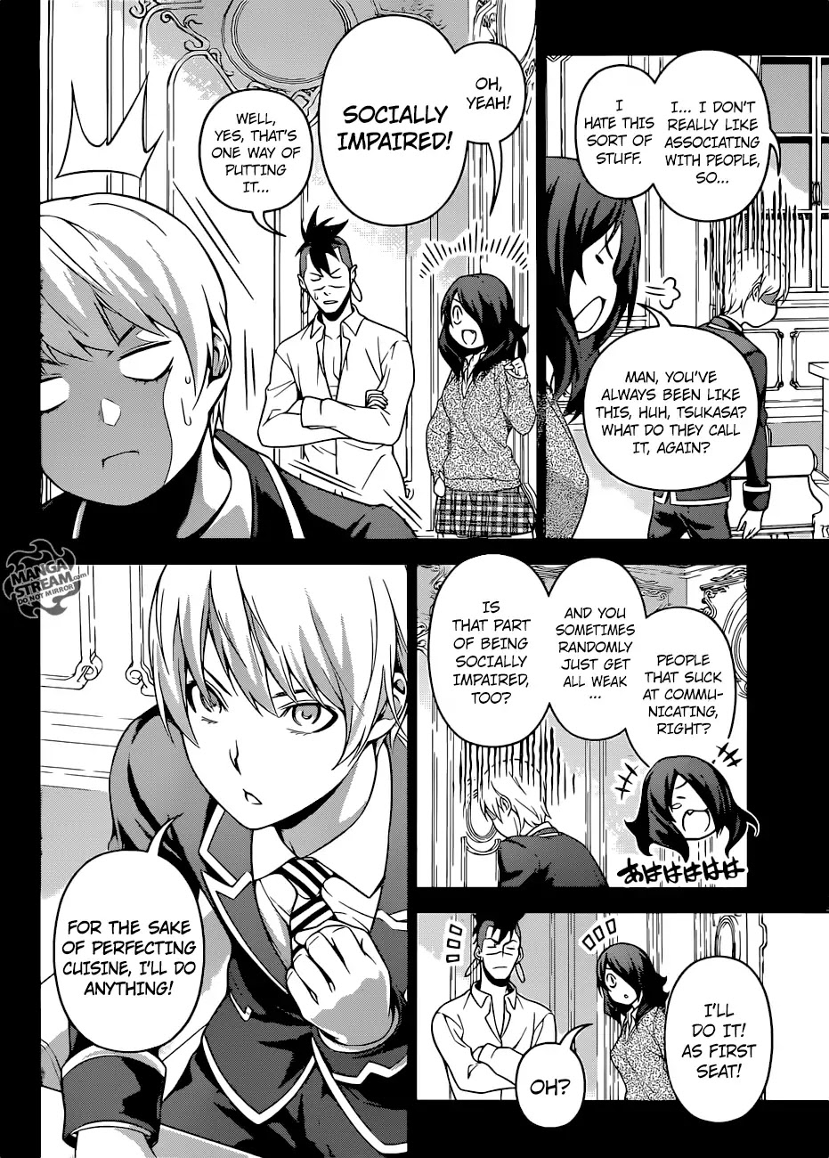 Shokugeki no Soma Chapter 254 page 10 - Chapter 254: Feasts and Famines
