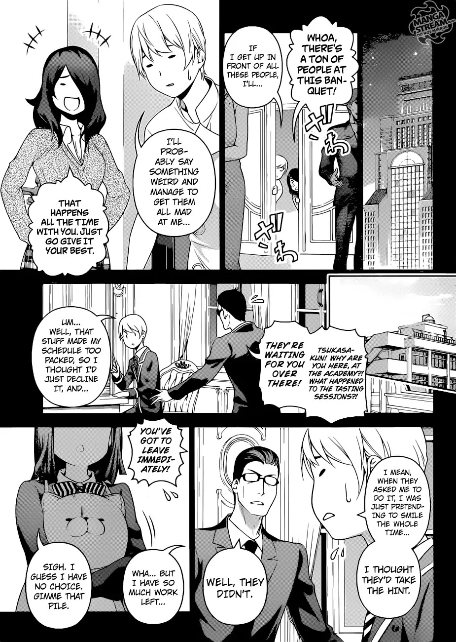 Shokugeki no Soma Chapter 254 page 11 - Chapter 254: Feasts and Famines