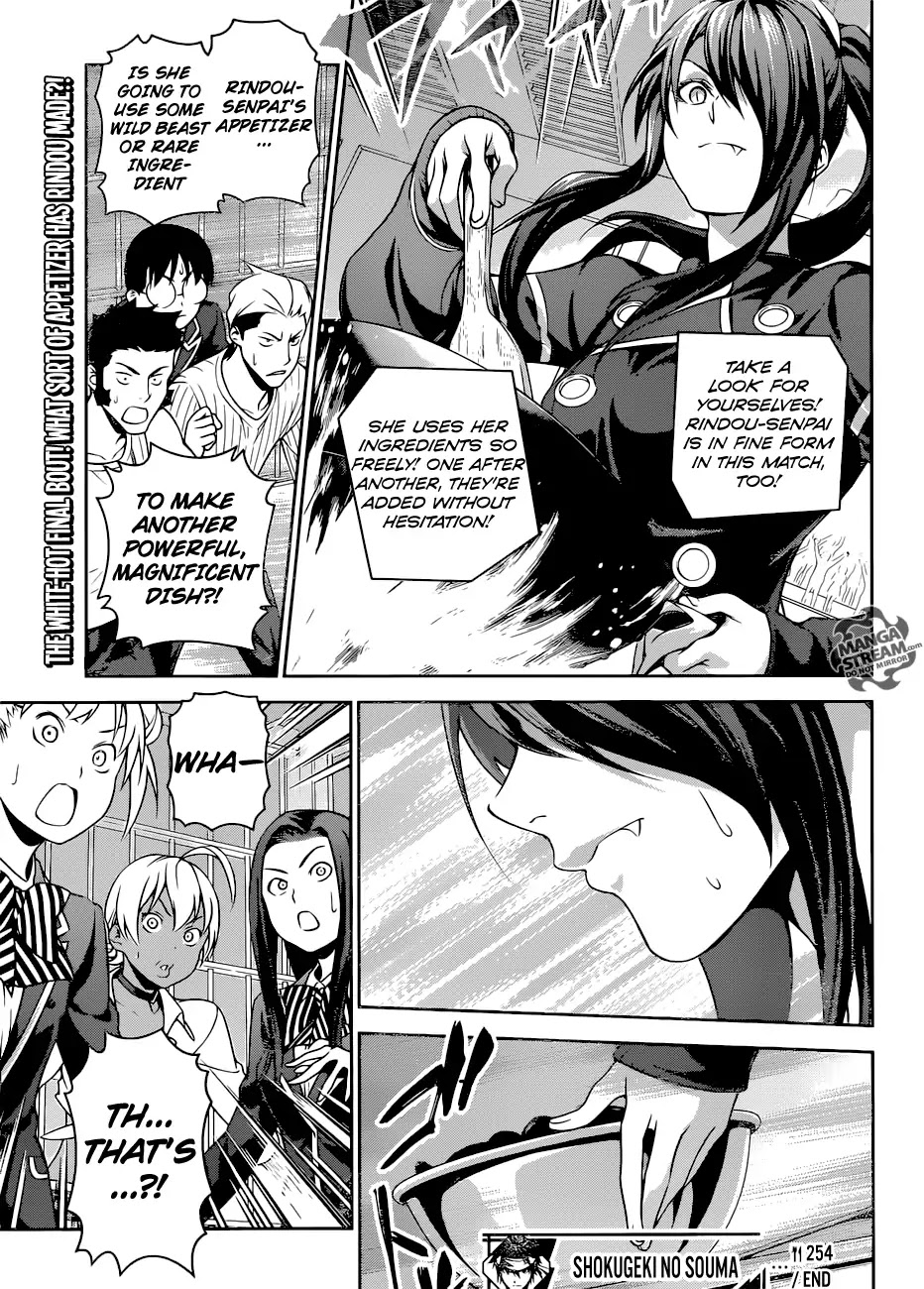 Shokugeki no Soma Chapter 254 page 19 - Chapter 254: Feasts and Famines