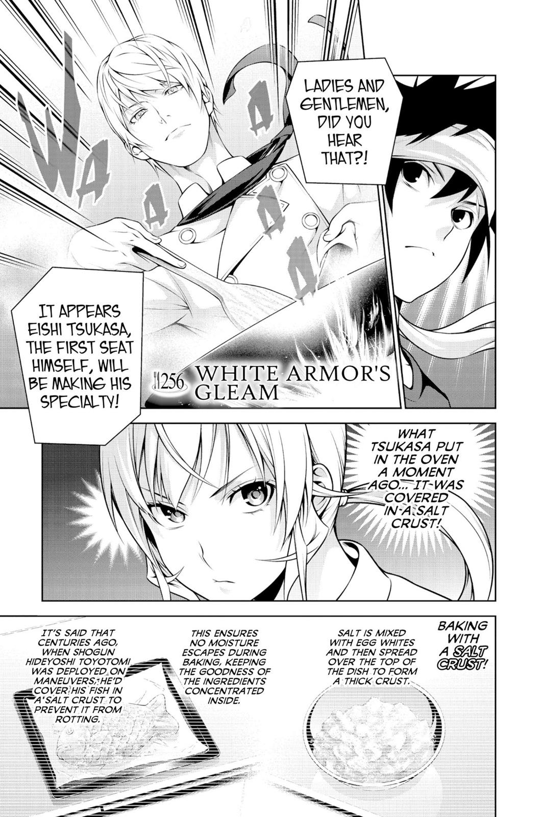 Shokugeki no Soma Chapter 256 page 1 - Chapter 256