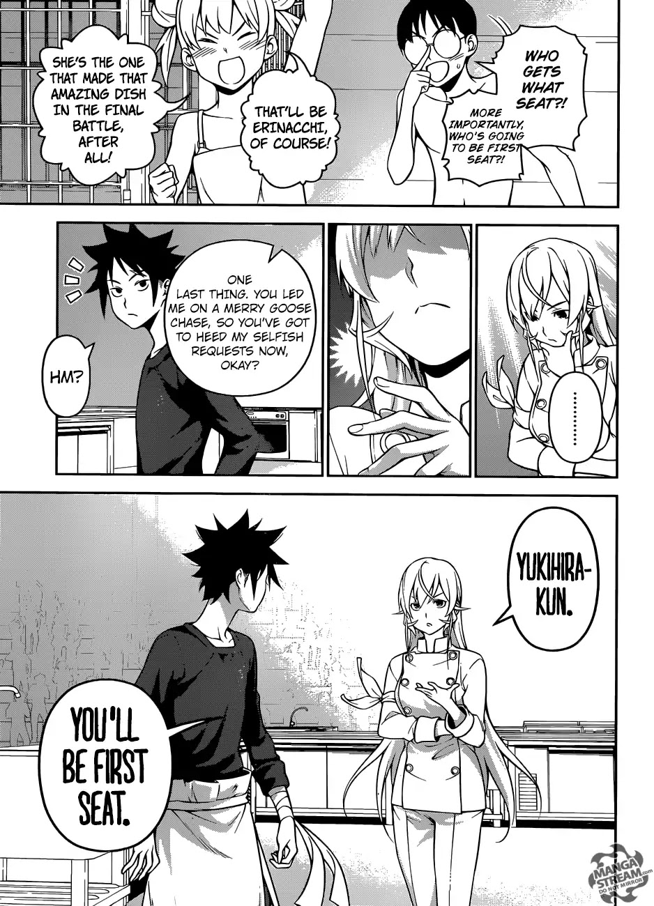 Shokugeki no Soma Chapter 263 page 11 - Chapter 263: Tootsuki Academy: Rebirth