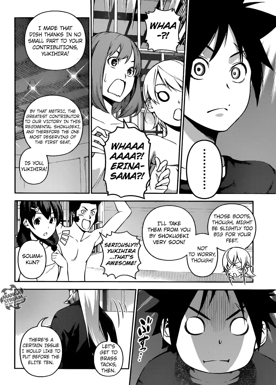 Shokugeki no Soma Chapter 263 page 12 - Chapter 263: Tootsuki Academy: Rebirth