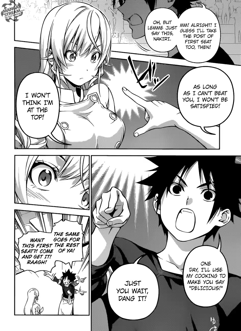 Shokugeki no Soma Chapter 263 page 16 - Chapter 263: Tootsuki Academy: Rebirth