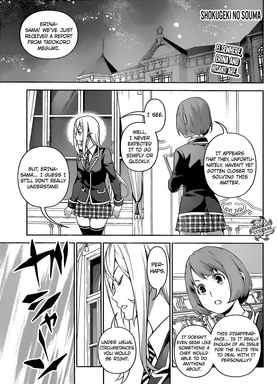 Shokugeki no Soma Chapter 267 page 1 - Chapter 267