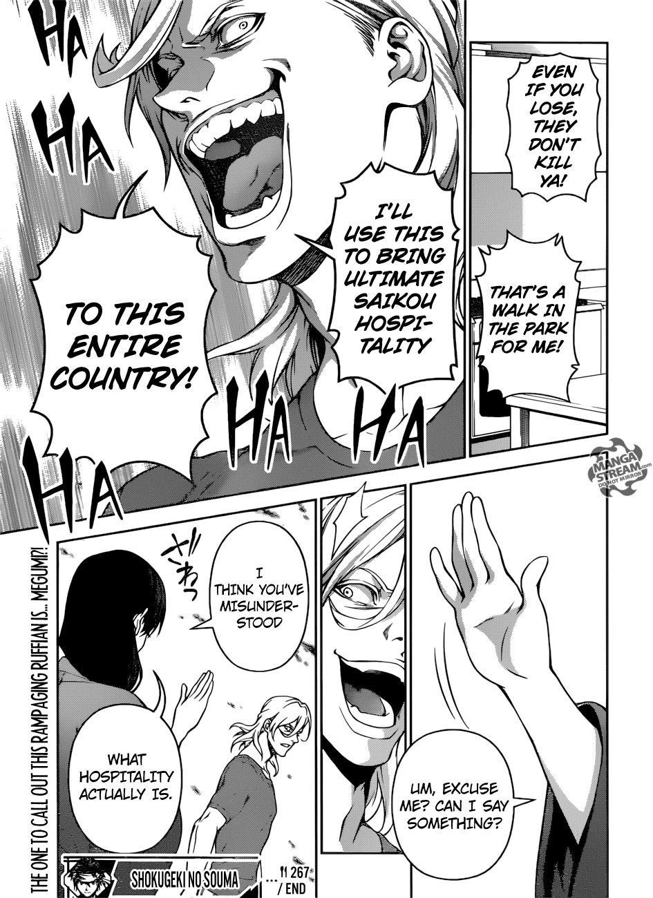 Shokugeki no Soma Chapter 267 page 20 - Chapter 267