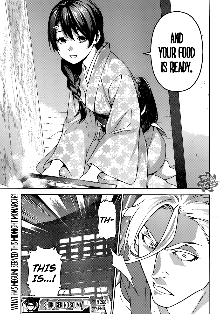 Shokugeki no Soma Chapter 268 page 20 - Chapter 268