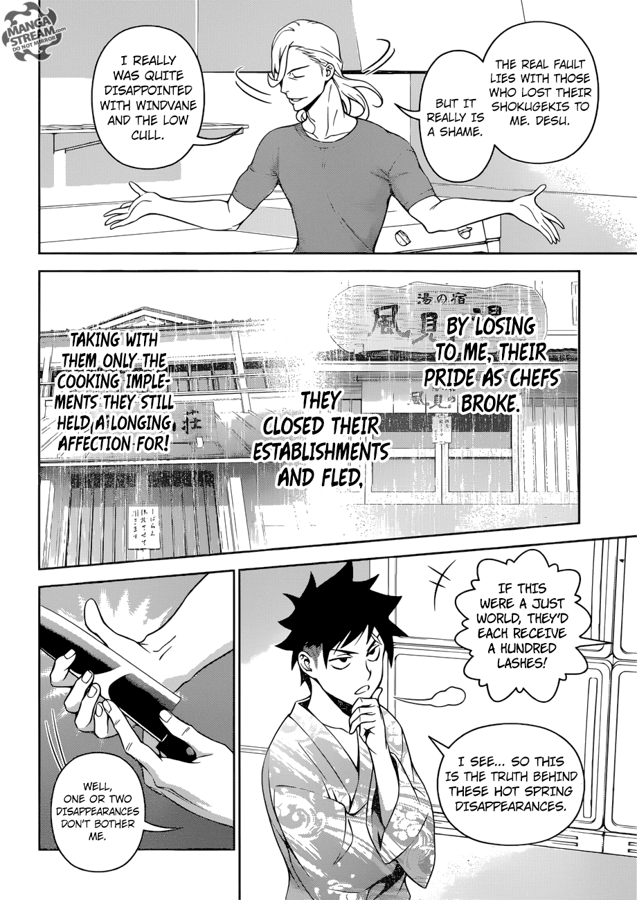 Shokugeki no Soma Chapter 268 page 7 - Chapter 268