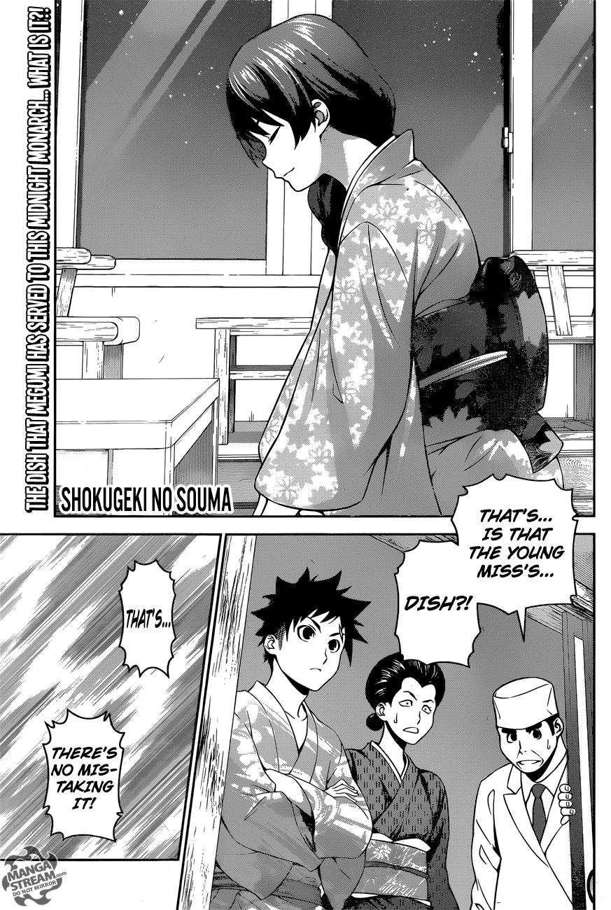 Shokugeki no Soma Chapter 269 page 1 - Chapter 269