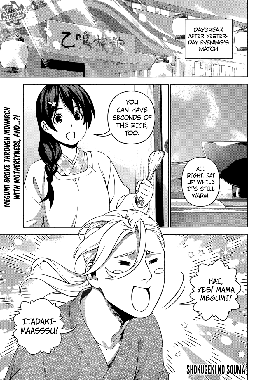 Shokugeki no Soma Chapter 270 page 1 - Chapter 270