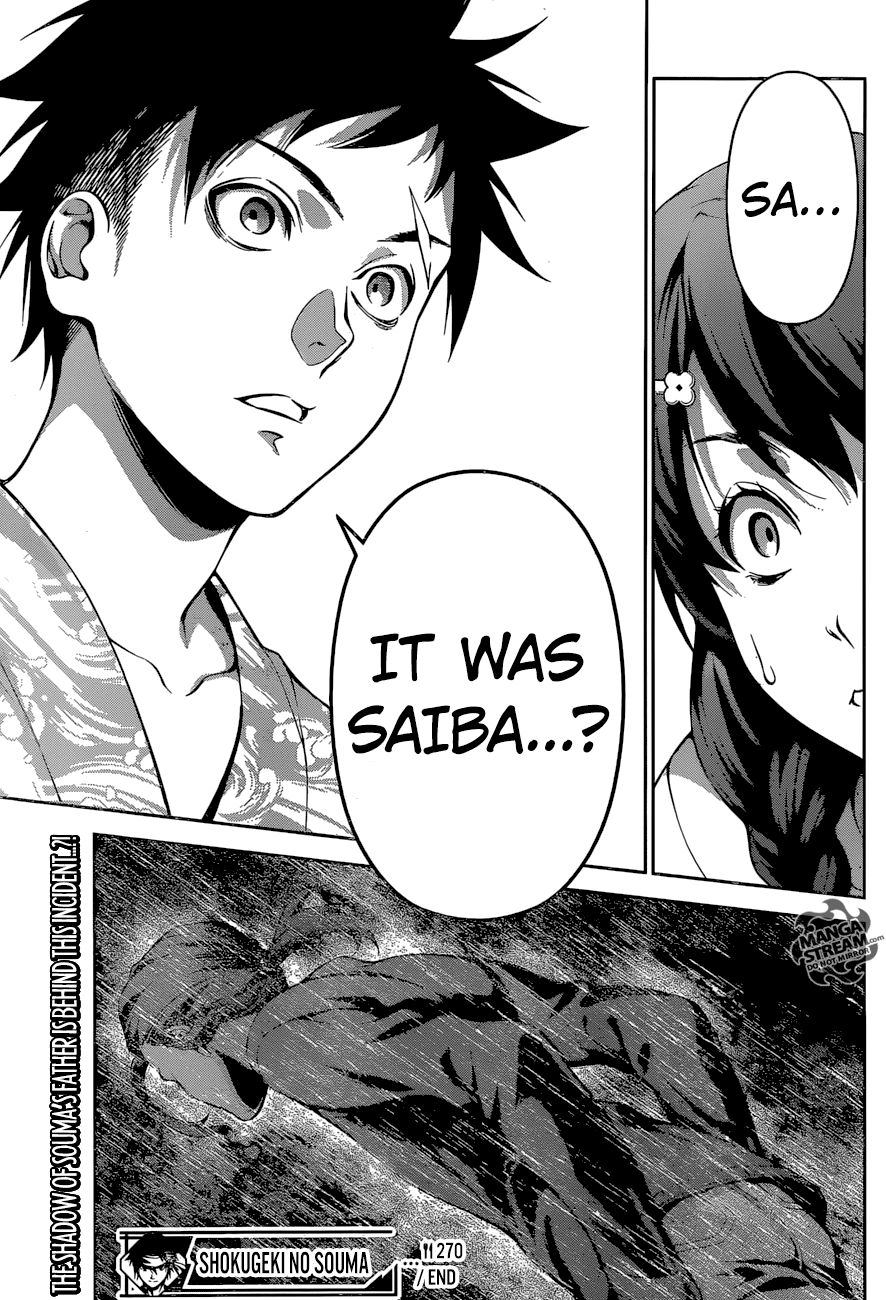 Shokugeki no Soma Chapter 270 page 20 - Chapter 270