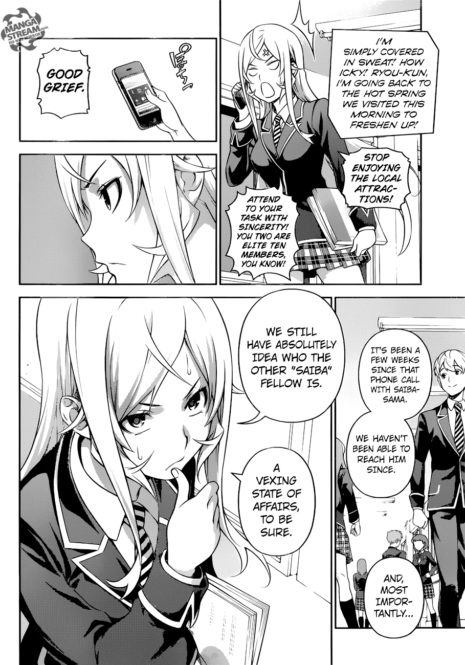 Shokugeki no Soma Chapter 272 page 3 - Chapter 272