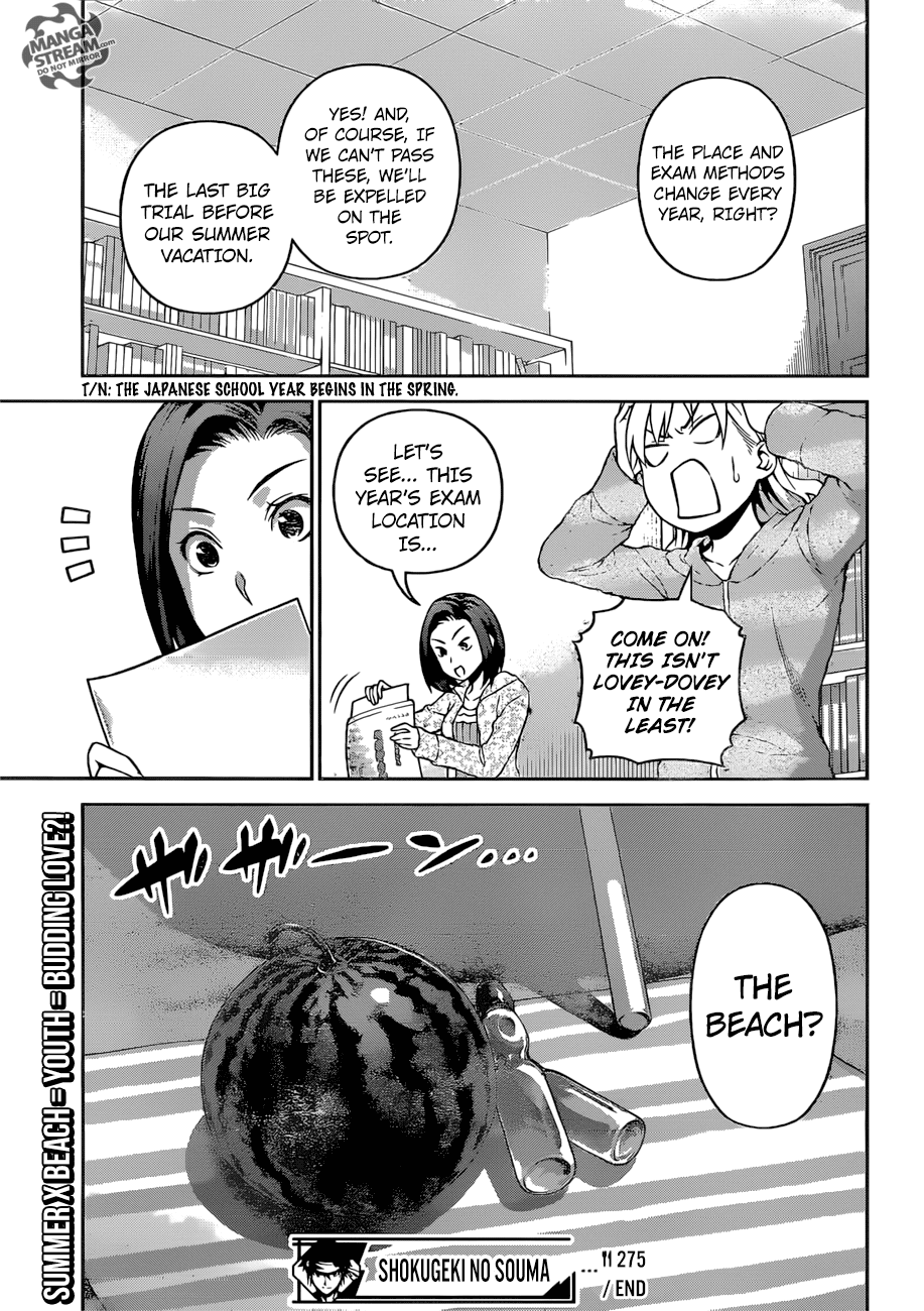 Shokugeki no Soma Chapter 276 page 20 - Chapter 276