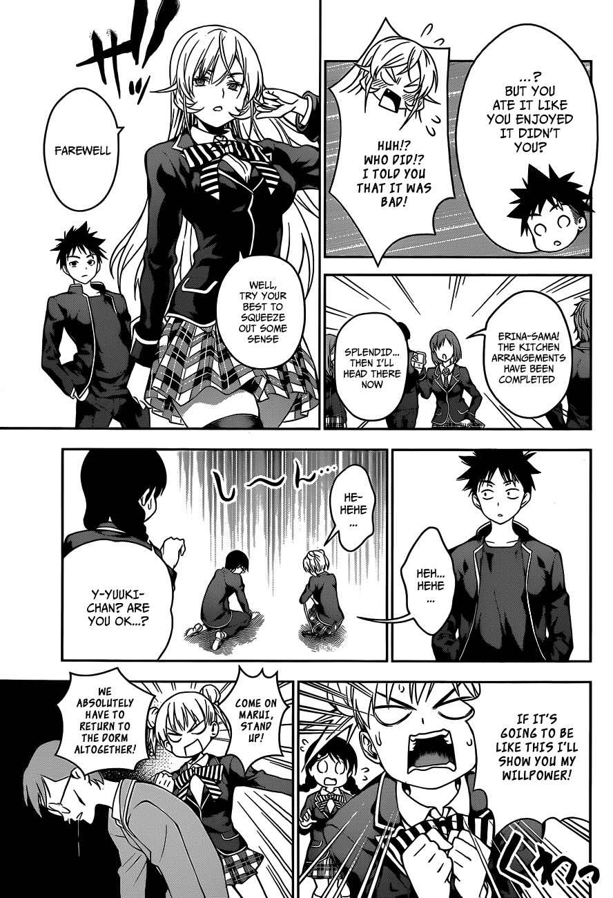Shokugeki no Soma Chapter 28 page 16 - Chapter 28 : Everyone Must Not Fall Asleep